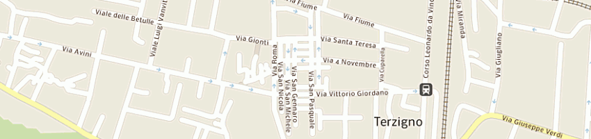 Mappa della impresa regali carillo di miranda pasqualina a TERZIGNO