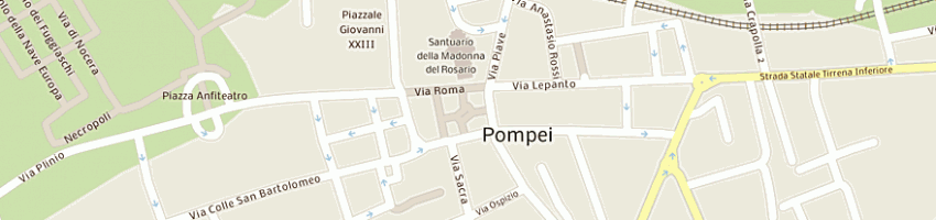 Mappa della impresa PRESTO SERVICE POMPEI