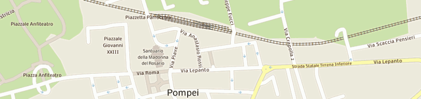 Mappa della impresa hombre store di scarpa maria rosaria a POMPEI