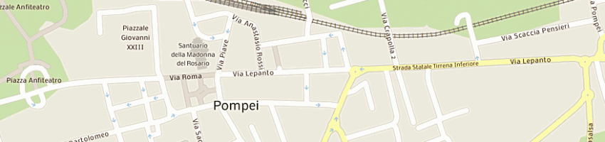 Mappa della impresa carabinieri a POMPEI