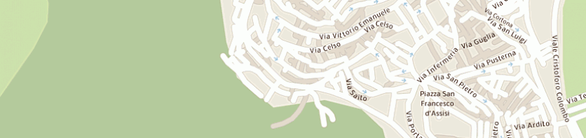 Mappa della impresa cooperativa zeno saltini a CALTAGIRONE