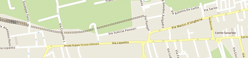 Mappa della impresa padricelli raffaele a POMPEI