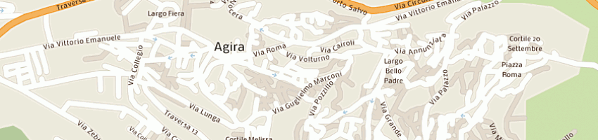 Mappa della impresa pensionato sacra famiglia a AGIRA