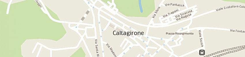 Mappa della impresa giuffrida giuseppa a CALTAGIRONE
