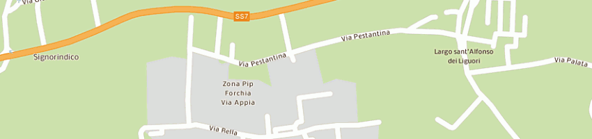 Mappa della impresa tranceria suessola di verdicchio angelo a FORCHIA
