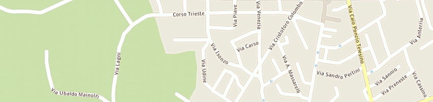 Mappa della impresa cmh srl a TELESE TERME
