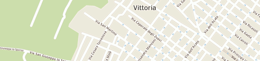 Mappa della impresa pizzeria la sfinge di colletti giuseppe e colletti salvatore snc a VILLALBA