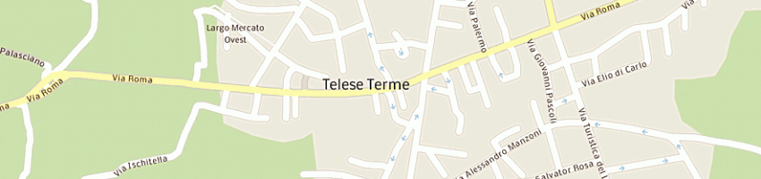 Mappa della impresa telesia carburanti sas di malgieri maria giuseppa e c a TELESE TERME