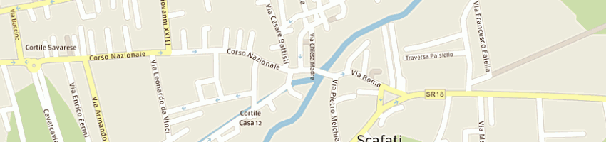 Mappa della impresa planet service di d'ambruoso monica a SCAFATI