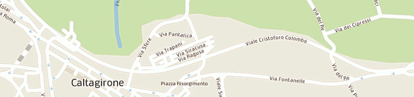 Mappa della impresa di natale salvatore a CALTAGIRONE