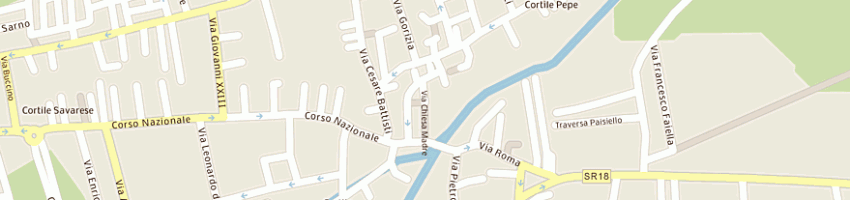 Mappa della impresa prete antonio e figli a SCAFATI