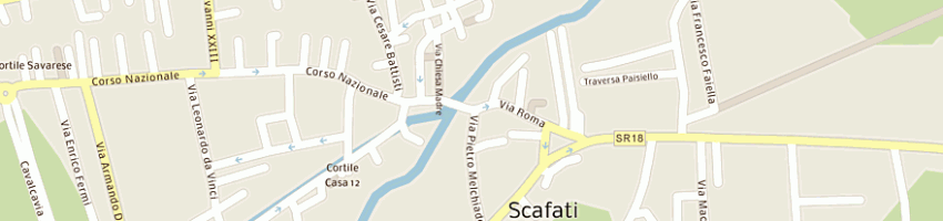 Mappa della impresa enrico oro sas di siano francesco paolo e c a SCAFATI