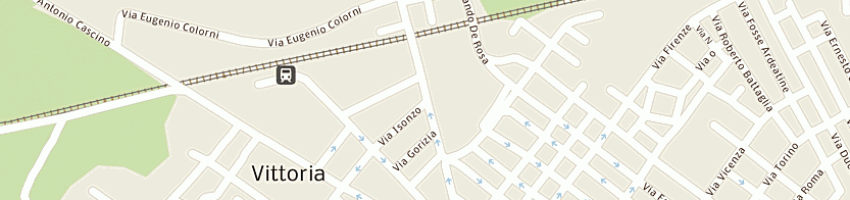 Mappa della impresa di vita giuseppe a VITTORIA