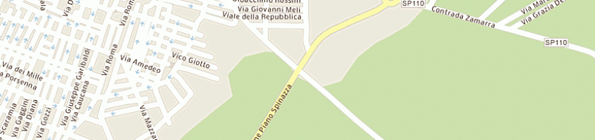 Mappa della impresa spadola trasporti srl a SANTA CROCE CAMERINA