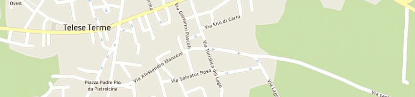 Mappa della impresa salvione a TELESE TERME