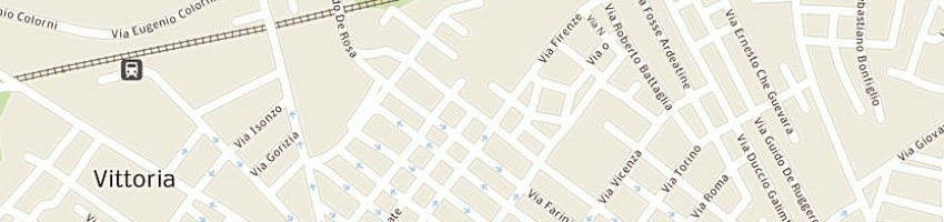 Mappa della impresa di stefano giuseppe a VITTORIA