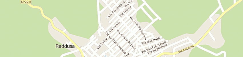 Mappa della impresa mcn di la mastra antonino e c snc a RADDUSA