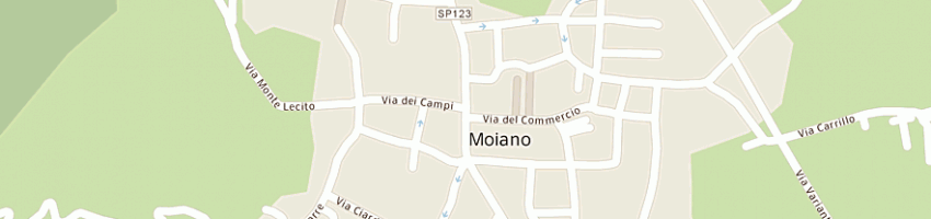 Mappa della impresa flli guadagno srl a MOIANO
