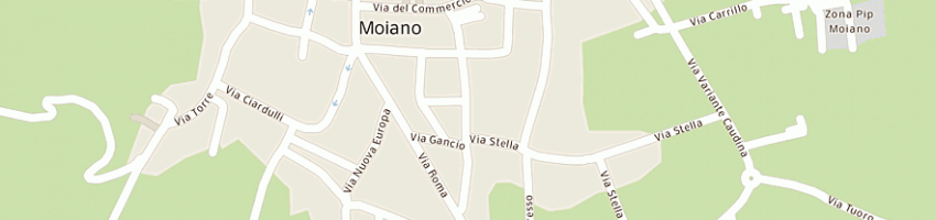 Mappa della impresa asilo infantile a MOIANO