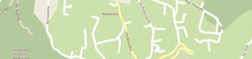 Mappa della impresa albergo le rocce di milo antonio e c snc a AGEROLA