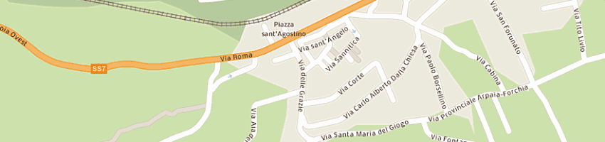 Mappa della impresa adm impianti snc di michele d'onofrio a ARPAIA