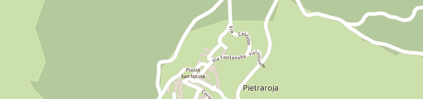 Mappa della impresa meglio maria lucia a PIETRAROJA