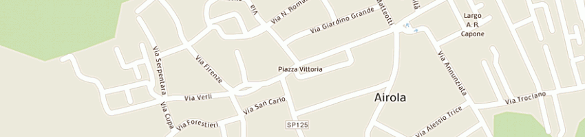 Mappa della impresa bar viola tiberio a AIROLA