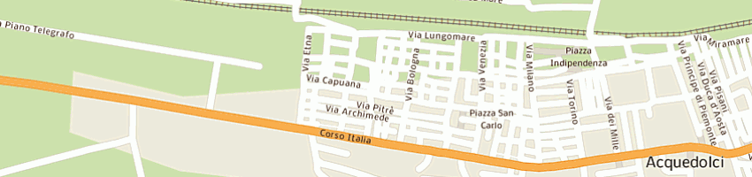 Mappa della impresa lo turco massimo a ACQUEDOLCI