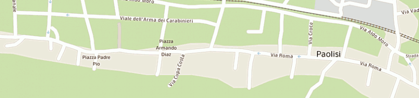 Mappa della impresa medi gas sas di mercurio chiara e c a PAOLISI