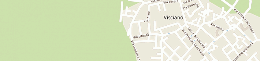 Mappa della impresa pizzeria la strettola di ferrante carmine a VISCIANO
