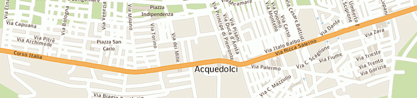 Mappa della impresa di piazza paolo a ACQUEDOLCI