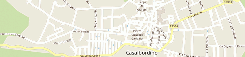 Mappa della impresa laghi del sole maria loreta a CASALBORDINO
