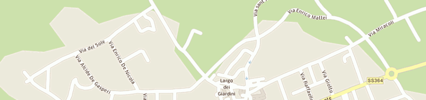 Mappa della impresa poste e telecomunicazioni a CASALBORDINO