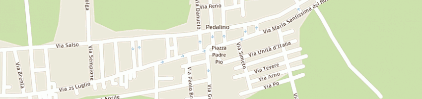 Mappa della impresa trenitalia spa a RAGUSA