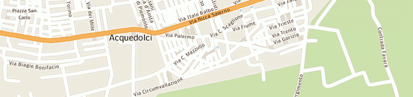 Mappa della impresa scaffi di muta marinella a ACQUEDOLCI