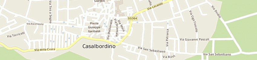 Mappa della impresa di martino bassani elisabetta a CASALBORDINO
