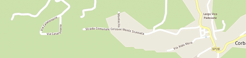 Mappa della impresa nasta raffaele a CORBARA