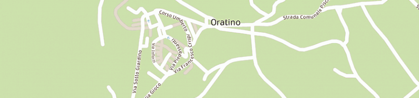Mappa della impresa i gemelli di volpe franco a ORATINO