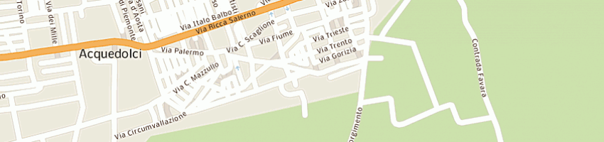 Mappa della impresa ventura benedetto a ACQUEDOLCI