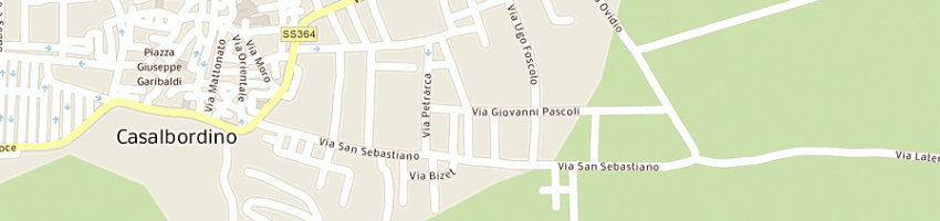 Mappa della impresa marciano flli g e w snc a CASALBORDINO