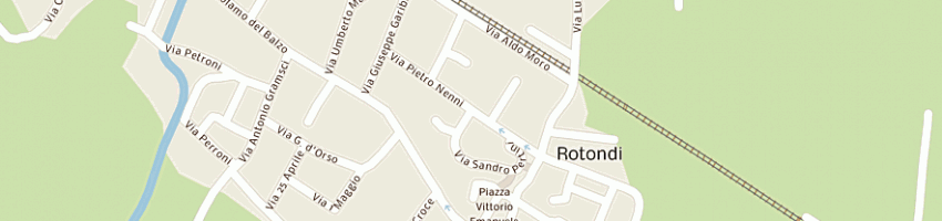 Mappa della impresa calzature de rosa t di f de rosa e fllo sas a ROTONDI