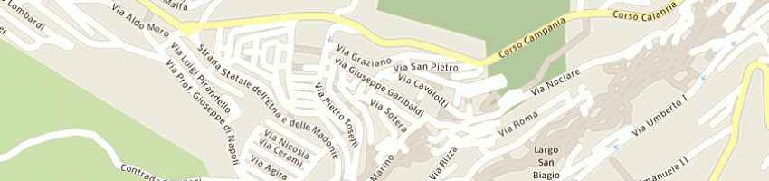 Mappa della impresa macelleria ruccella a TROINA