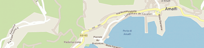 Mappa della impresa azienda sanitaria locale salerno 1 a AMALFI