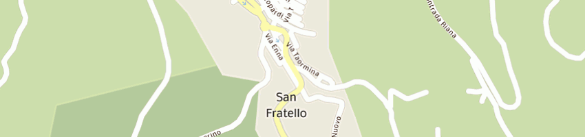 Mappa della impresa albergo di bartolo a SAN FRATELLO