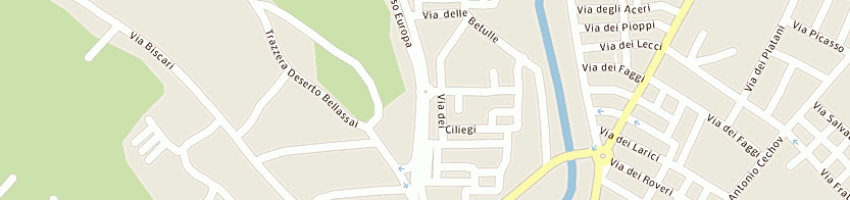 Mappa della impresa comune di comiso a COMISO