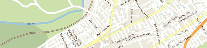 Mappa della impresa fava la rosa biagio a COMISO