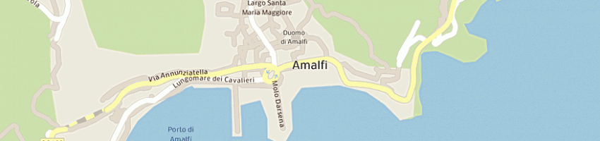 Mappa della impresa beach bar di de vita carmine e c snc a AMALFI