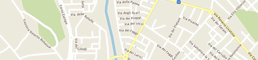 Mappa della impresa gs autotrasporti di donzelli giuseppe e c sas a COMISO