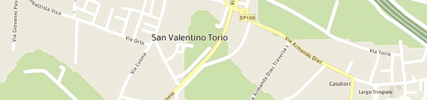 Mappa della impresa perrella distribuzione srl a SAN VALENTINO TORIO