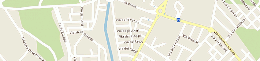 Mappa della impresa inghilterra daniela a COMISO